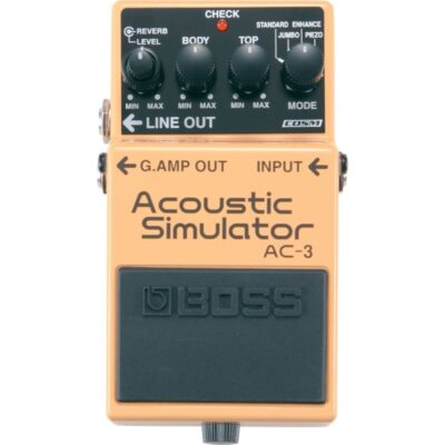 musik-lageret-viborg-BOSS AC-3 Acoustic Simulator Pedal Akustisk Guitar Simulator Effektpedal Musiklageret Viborg