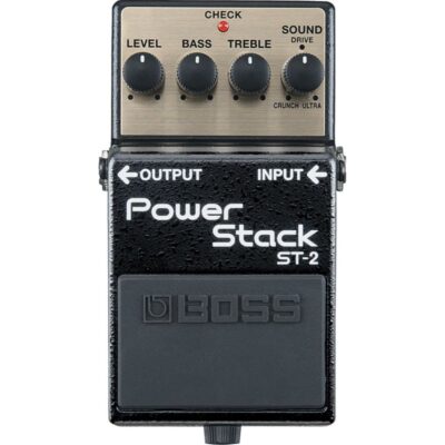 musik-lageret-viborg-Boss ST-2 Powerstack Distortion Pedal Rørbaseret Forvrængning Effektpedal Musiklageret Viborg