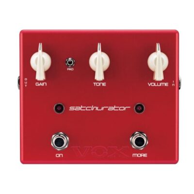 VOX JS DS Satchurator Distortion Pedal Joe Satriani Dual Distortion Effektpedal-Musiklageret Viborg