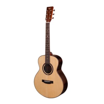 Tyma M-20SE Western Guitar Mini Jumbo Akustisk Guitar-Musiklageret Viborg