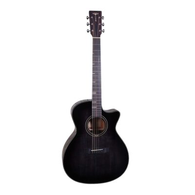 Tyma-G-10E BKS Western Guitar-Musiklageret Viborg